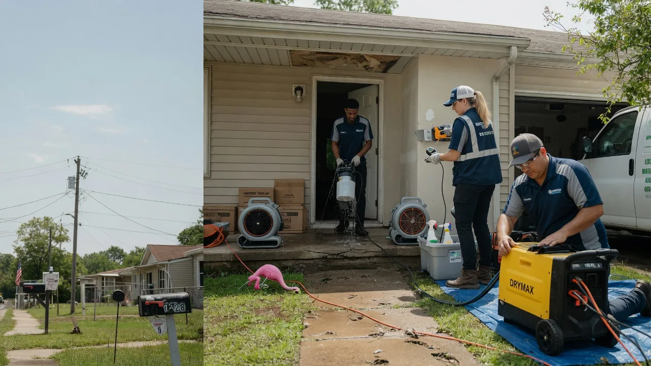 Storm Damage Water Removal in Hickory Ridge, AR near me